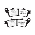 EBC V-PAD Pastillas de Freno Semi-Sinterizadas FA261V
