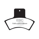EBC FA270TT Pastillas de Freno Orgánicas para Off Road