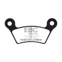 EBC V-PAD Pastillas de Freno Semi-Sinterizadas FA473V