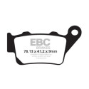 EBC Pastilla de Freno Sinterizada SFA213HH para Scooter