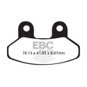 EBC SFA306 Pastillas de Freno Orgánicas para Scooter