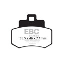 EBC SFA356 Pastillas de Freno Orgánicas para Scooter