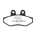 EBC SFA393 Pastillas de Freno Orgánicas para Scooter