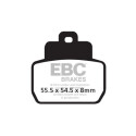 EBC SFA425HH Pastillas de Freno Sinterizadas para Scooter