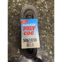 Correa trapecial poli V DAYCO 6PK2615
