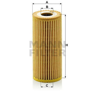 Filtro de aceite MANN-FILTER HU 615/3 x