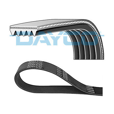 Correa trapecial poli V DAYCO 5PK898EE
