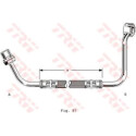 Tubo flexible de frenos TRW PHD230