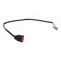 Sensor, temp. gas escape