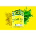 Filtro de aceite MANN-FILTER HU 718/4 y