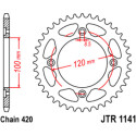 Corona de Motocicleta JT Sprockets JTR114150
