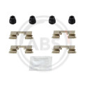 Kit de accesorios, pastillas de frenos
