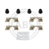 Kit de accesorios, pastillas de frenos