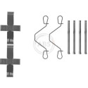 Kit de accesorios, pastillas de frenos