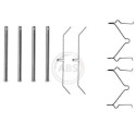 Kit de accesorios, pastillas de frenos