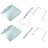 Kit de accesorios, pastillas de frenos