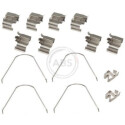Kit de accesorios, pastillas de frenos