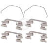 Kit de accesorios, pastillas de frenos