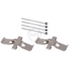 Kit de accesorios, pastillas de frenos