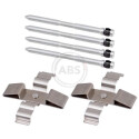 Kit de accesorios, pastillas de frenos