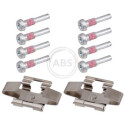 Kit de accesorios, pastillas de frenos