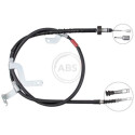 Cable de accionamiento, freno de estacionamiento
