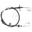 Cable de accionamiento, freno de estacionamiento