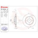 Juego de discos de freno COATED DISC LINE